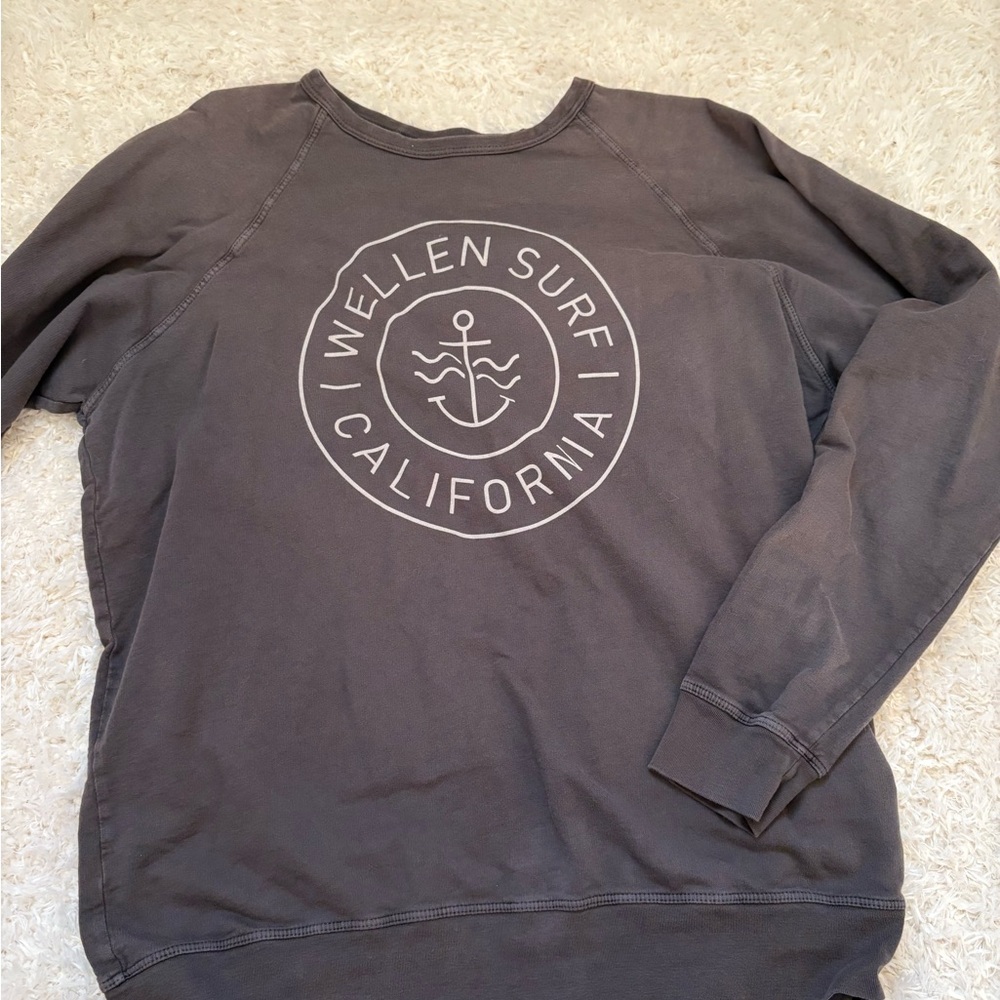 Wellen Surf California Gray Sweatshirt